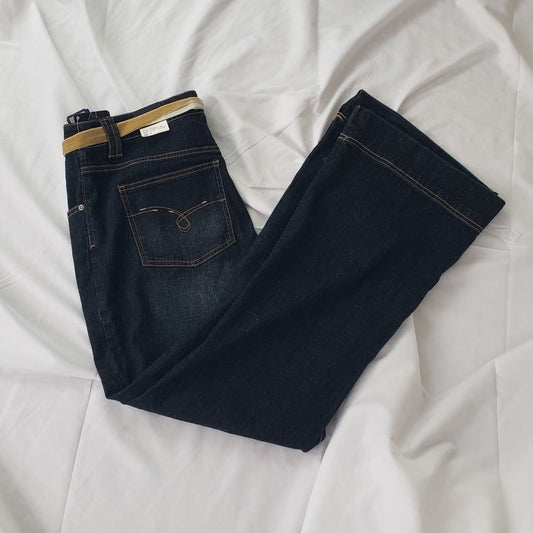 Y2K Deadstock Dark Wash Low Rise Jeans