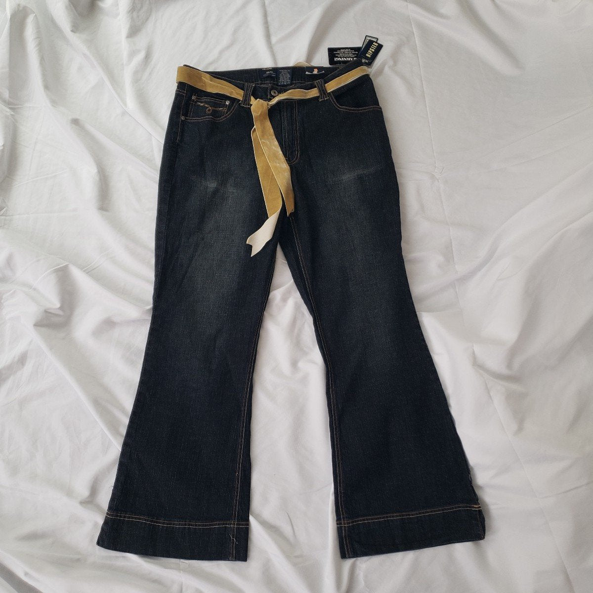 Y2K Deadstock Dark Wash Low Rise Jeans
