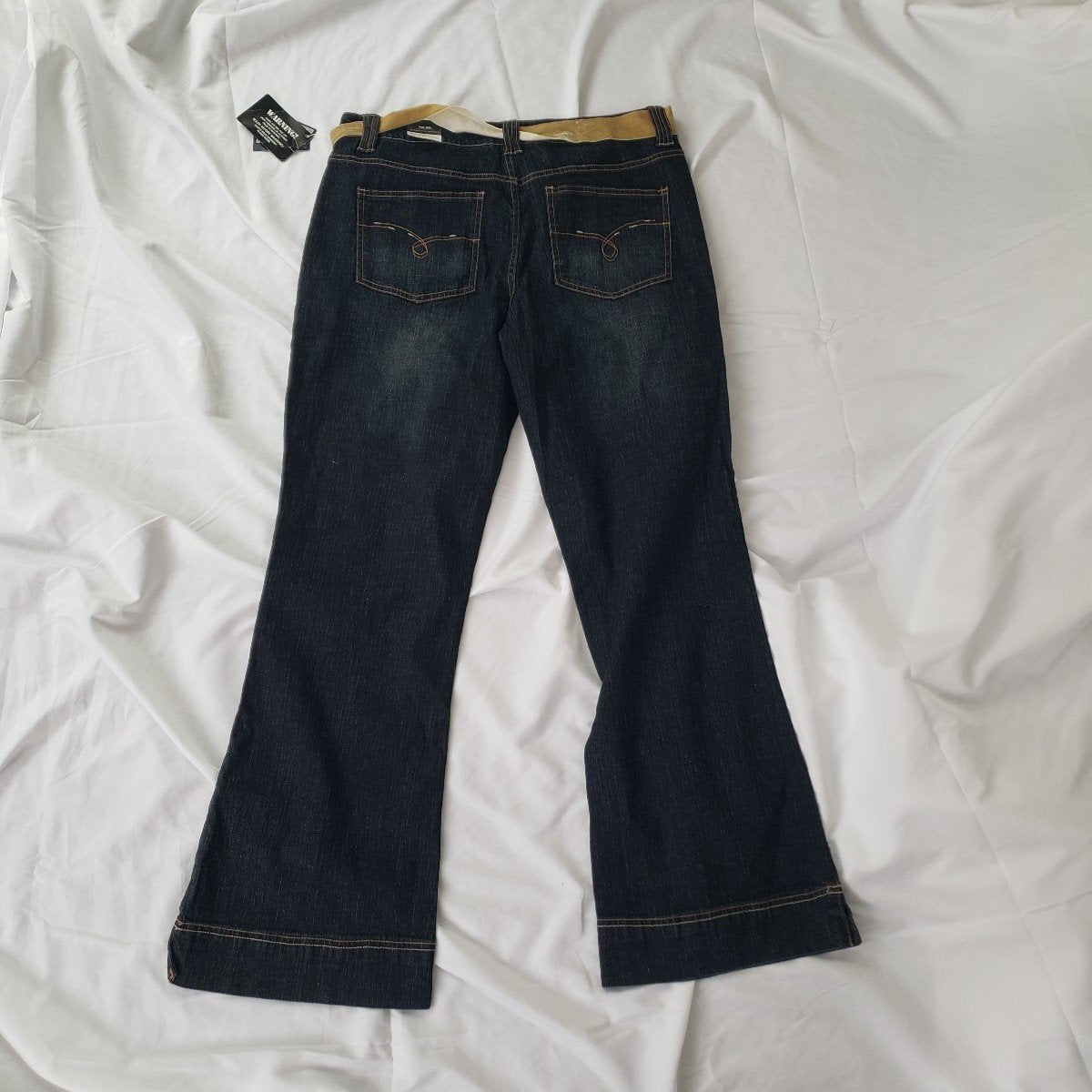 Y2K Deadstock Dark Wash Low Rise Jeans