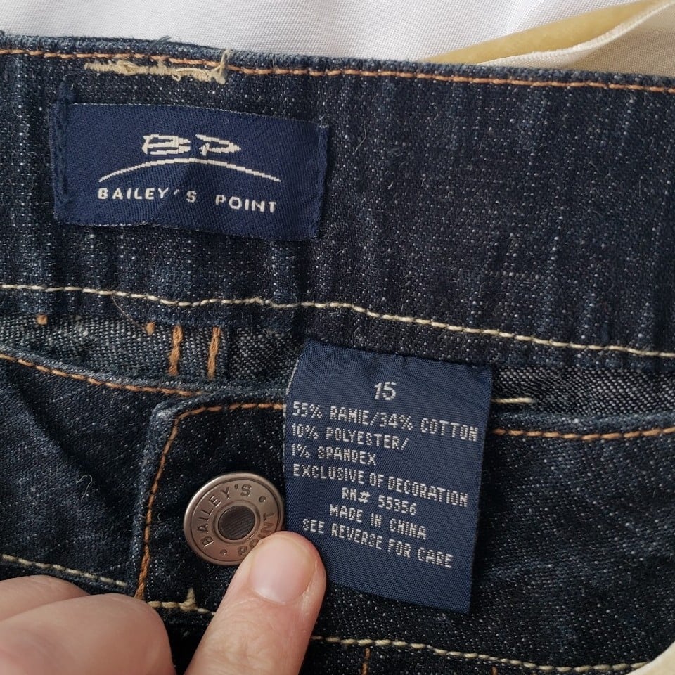 Y2K Deadstock Dark Wash Low Rise Jeans