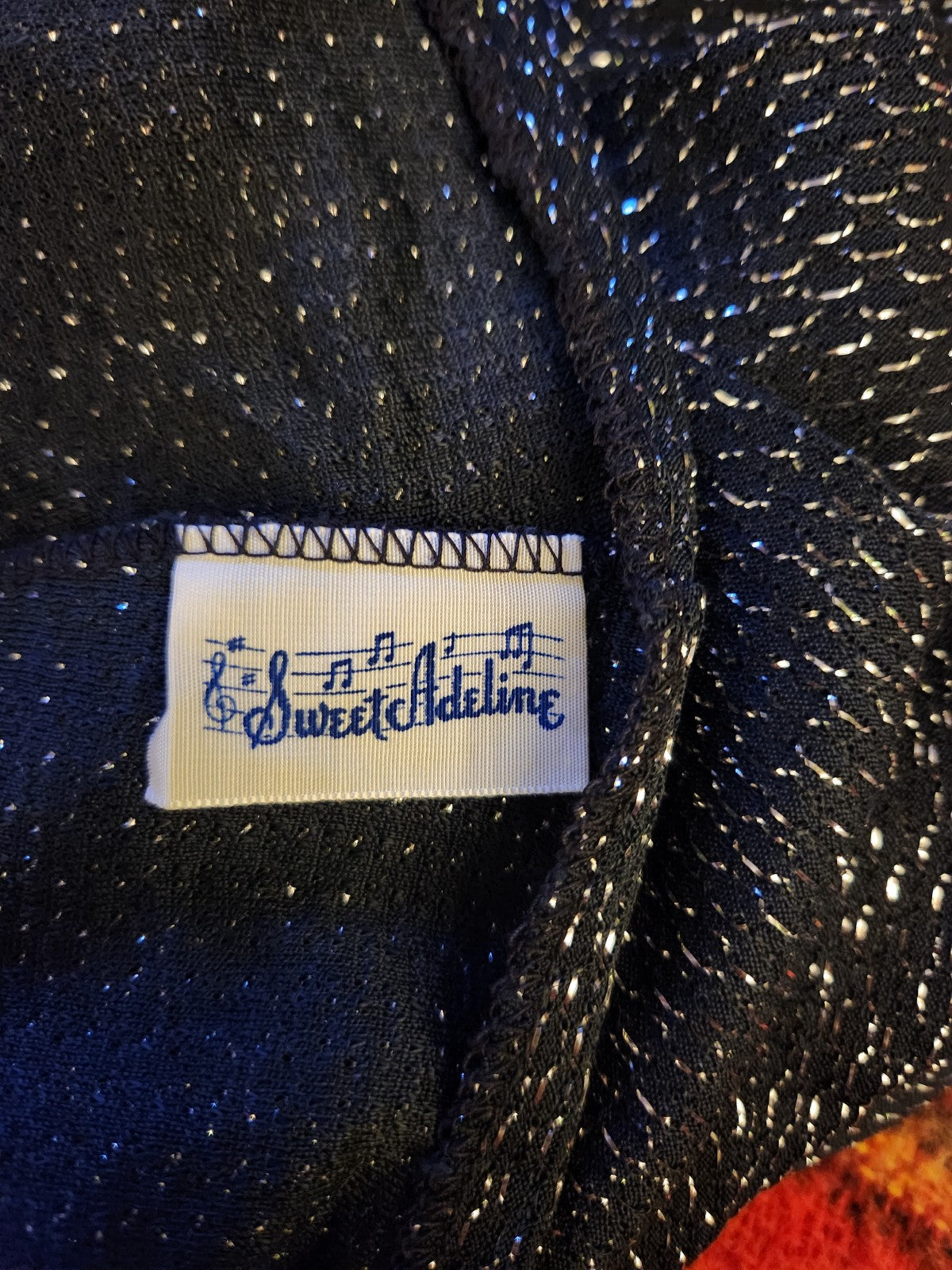 70s Black and Silver Disco Shirt