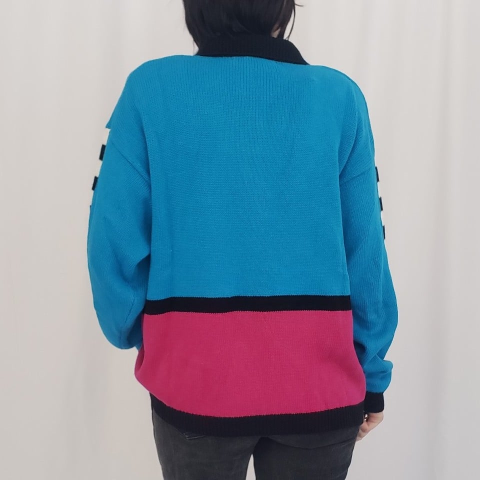 90s I.B. Diffusion Maritni Novelty Cardigan