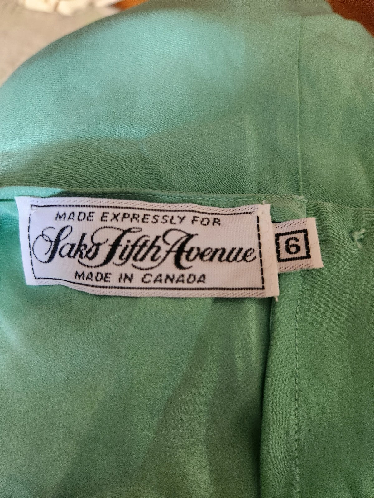 90s Green Silk Top