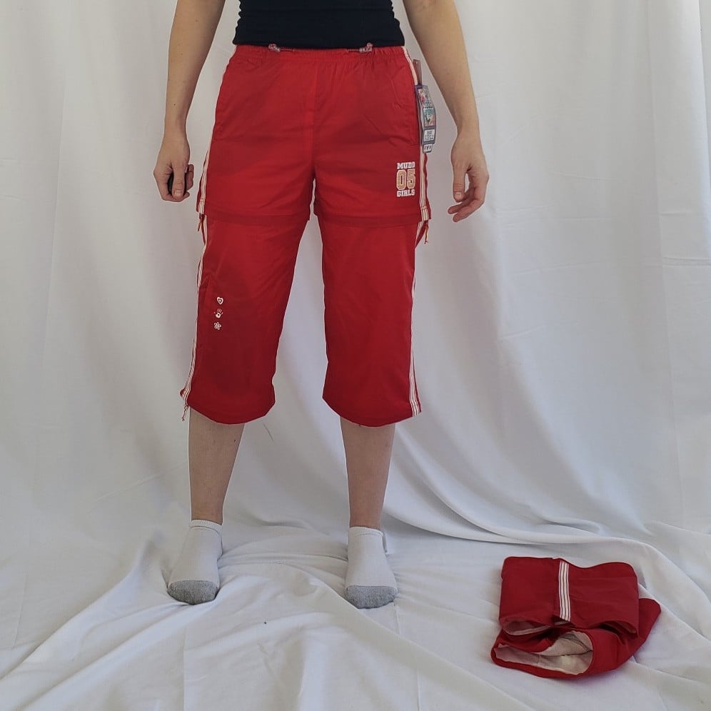 Y2K Deadstock Mudd Zip Off Windpants