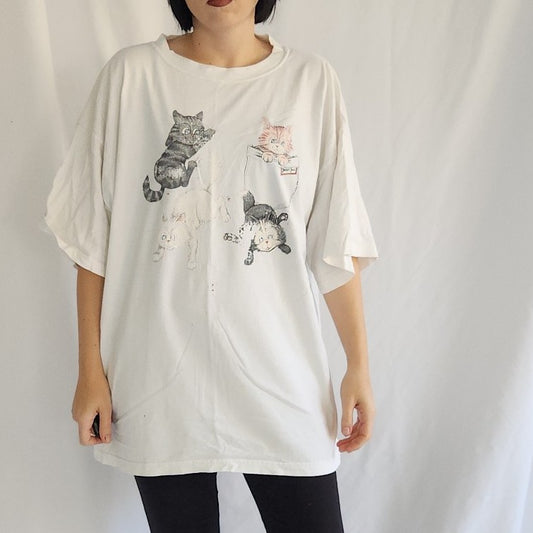 90s BUM Equipment Cat Tee