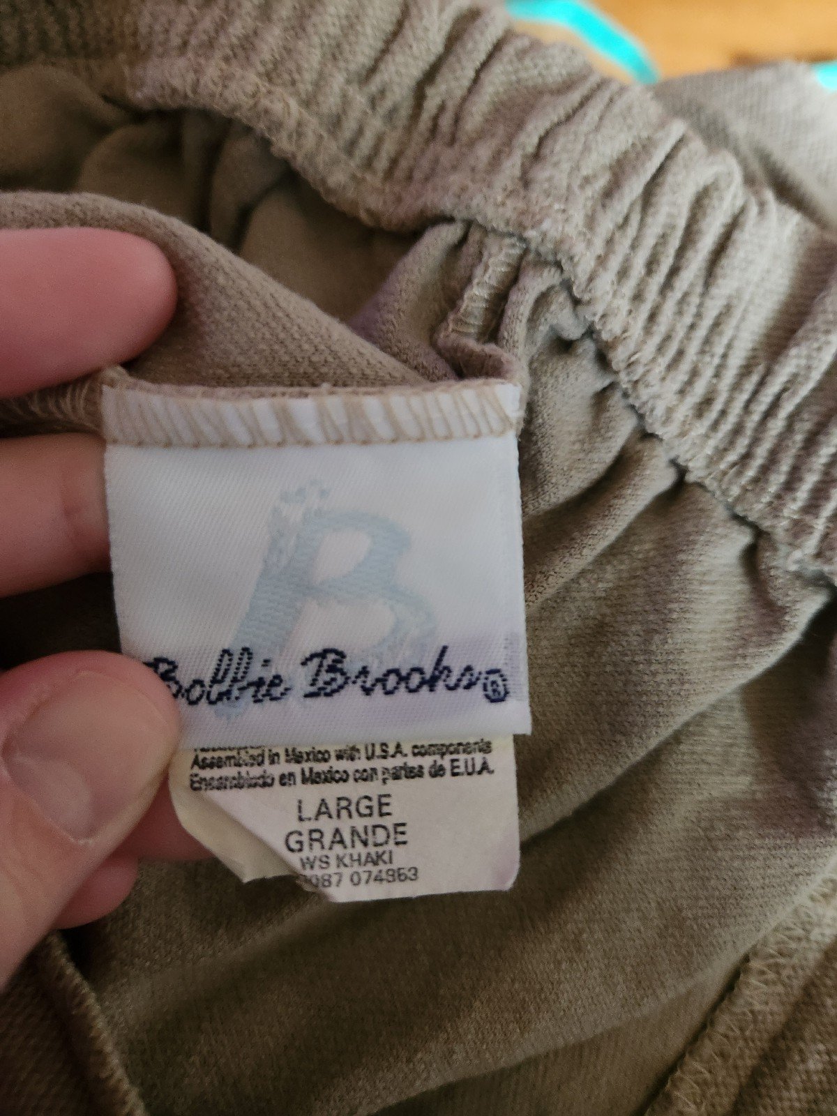 90s Tan Cotton Skort