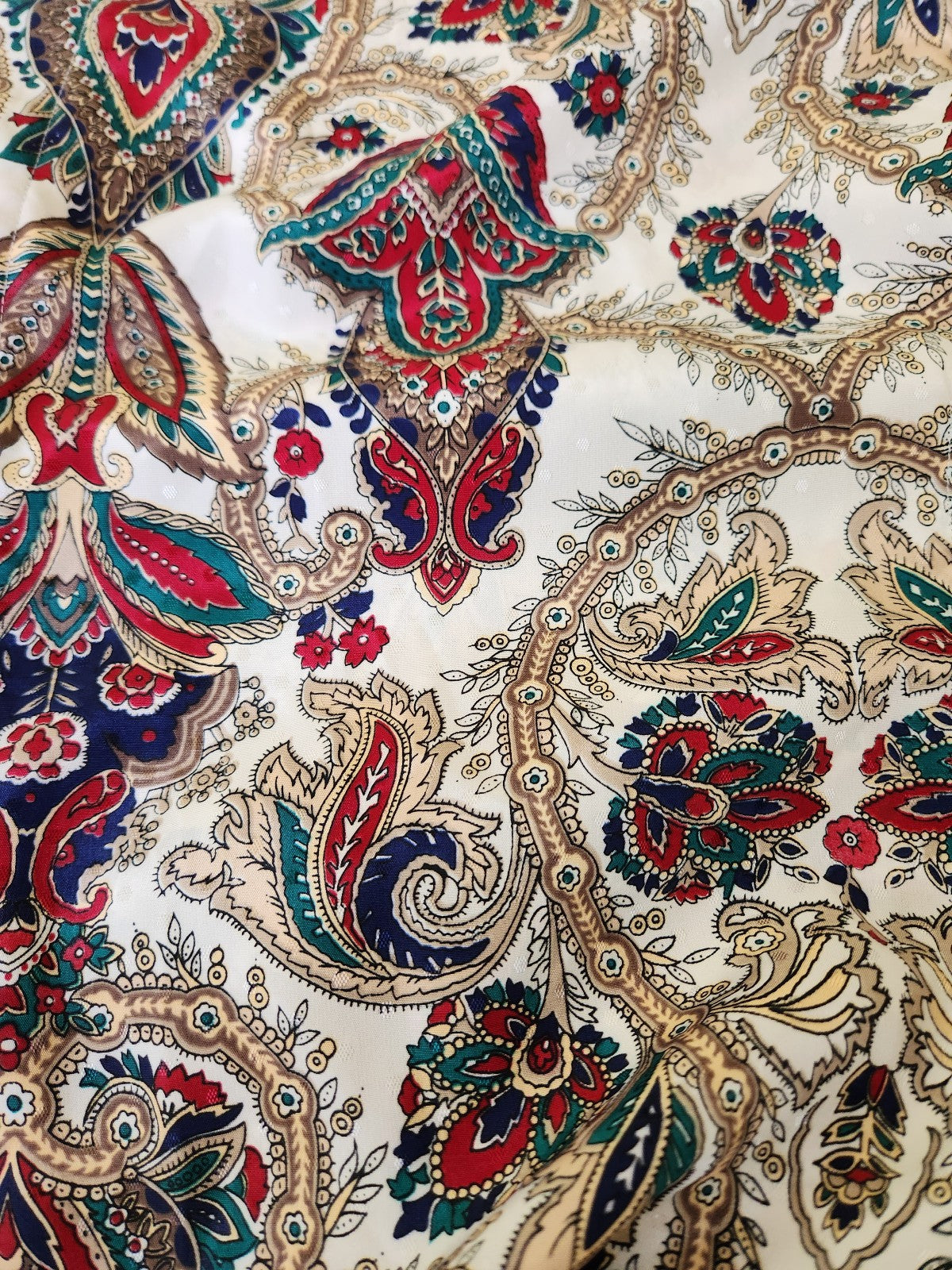 80s/90s Paisley Blouse