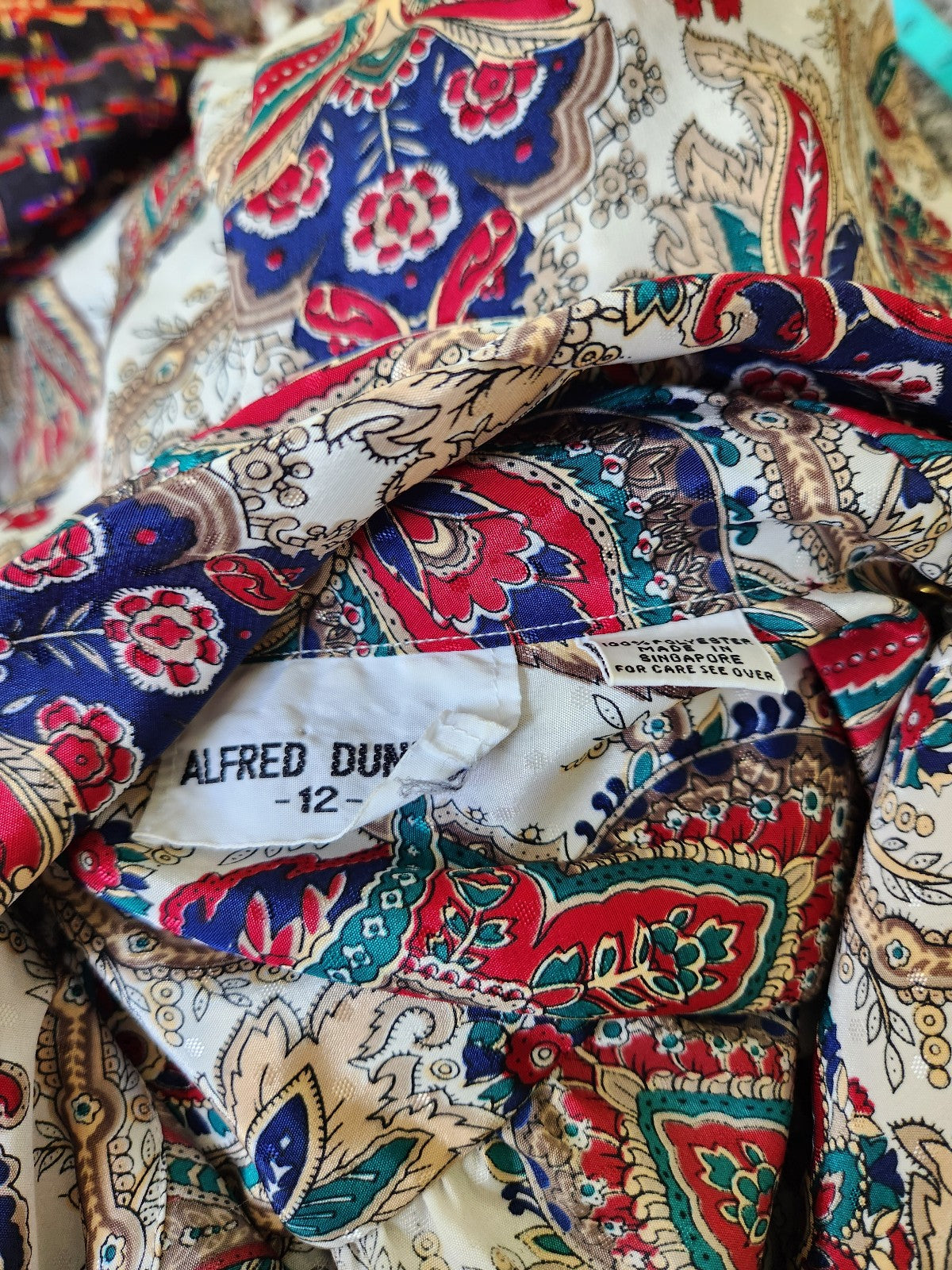 80s/90s Paisley Blouse