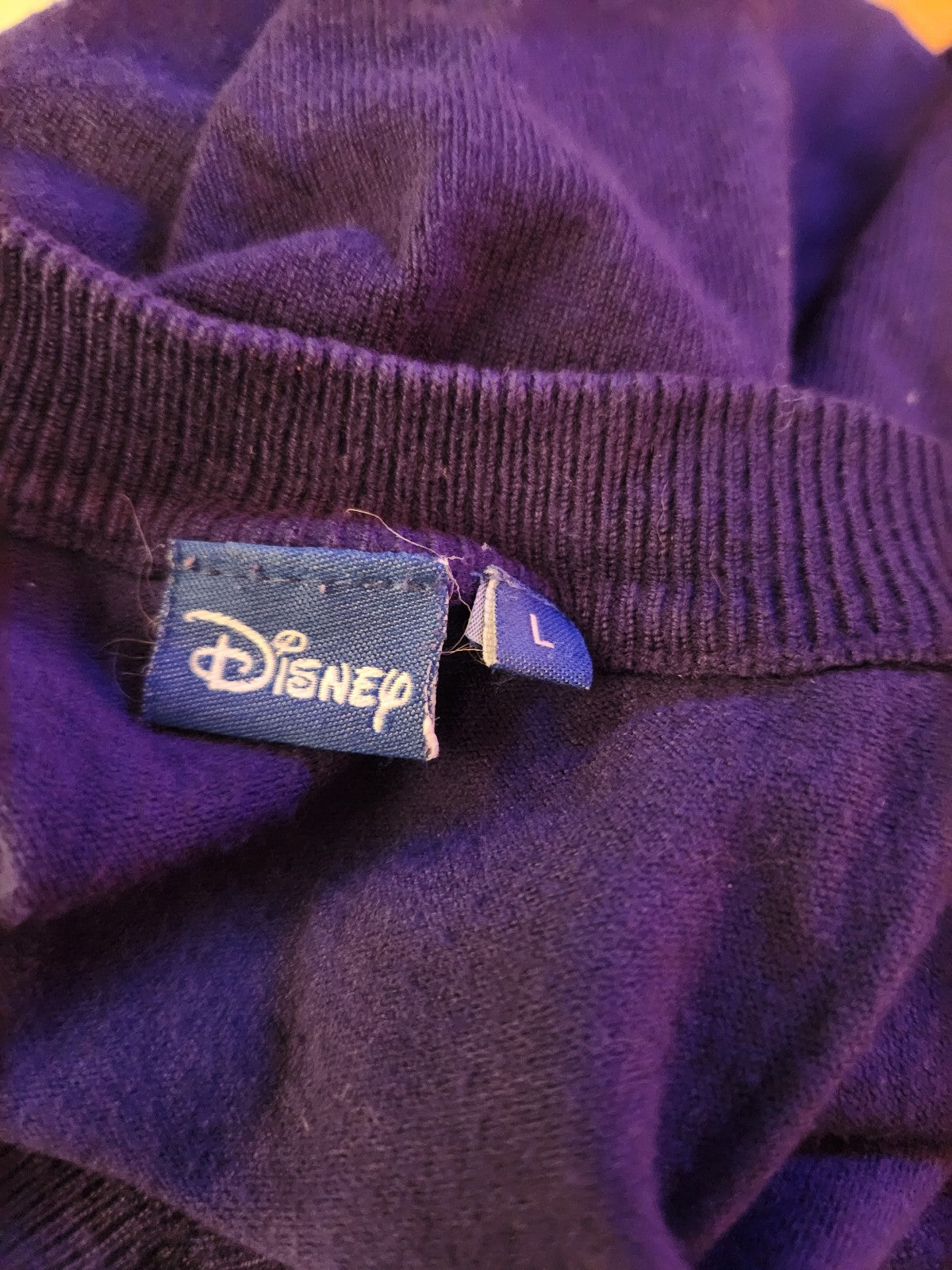 Y2K Navy Blue Disney Eyeore Cardigan