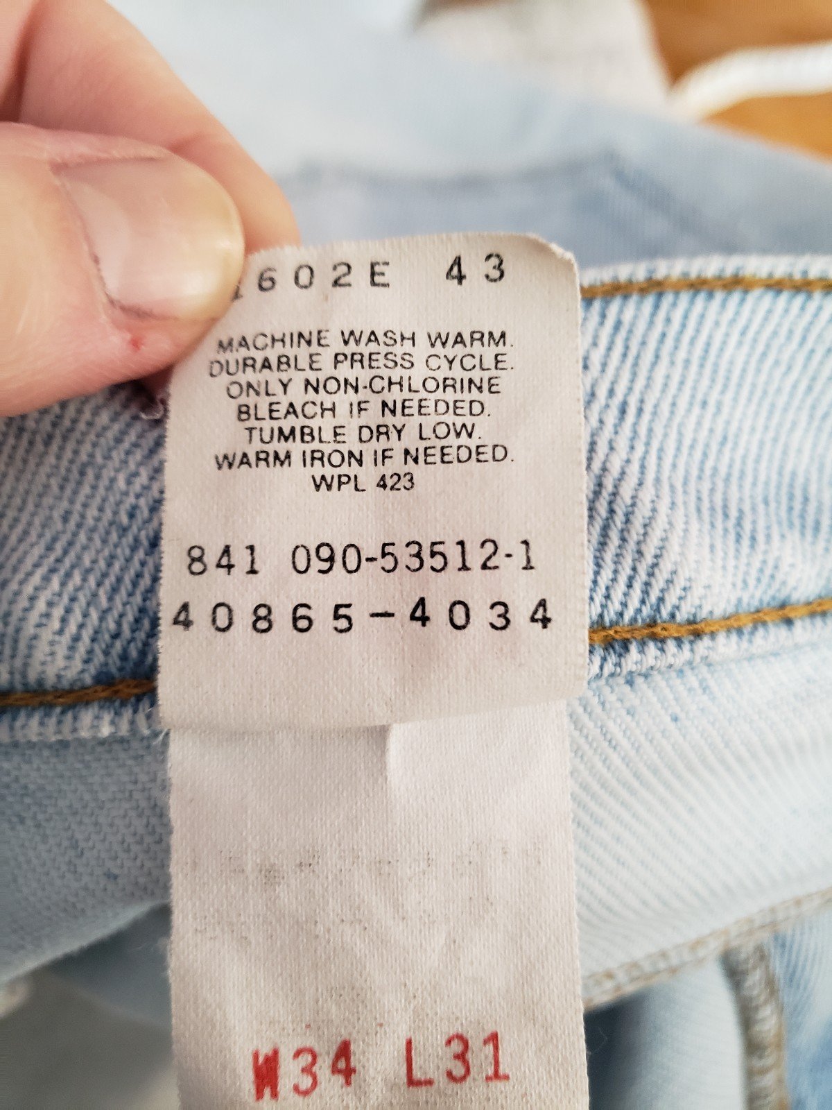 90s Levi's Silver Medal Light Wash Jeans