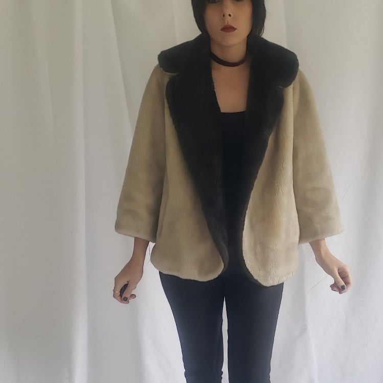 60s Faux Fur Coat