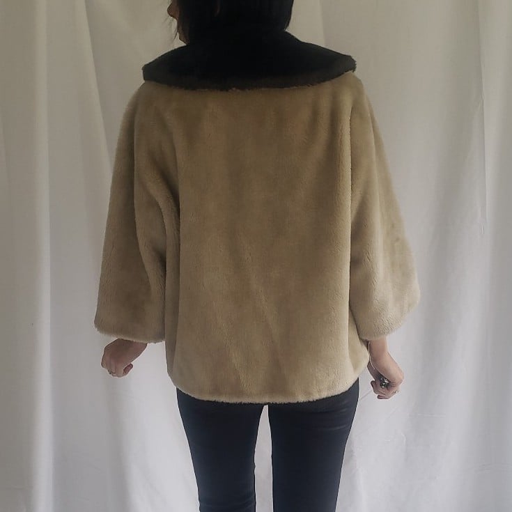 60s Faux Fur Coat