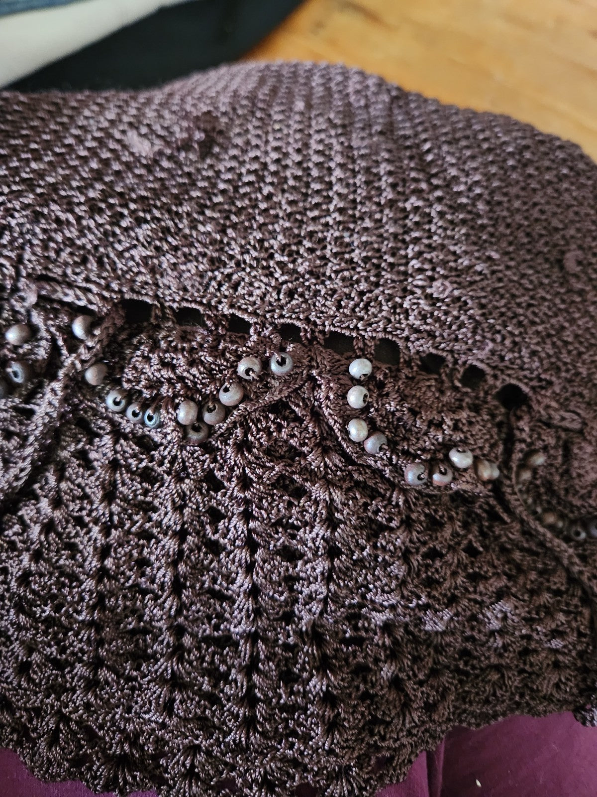 Y2K Brown Knit Sleeveless Top