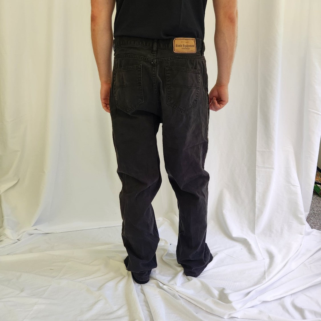90s Black Classic Jeans