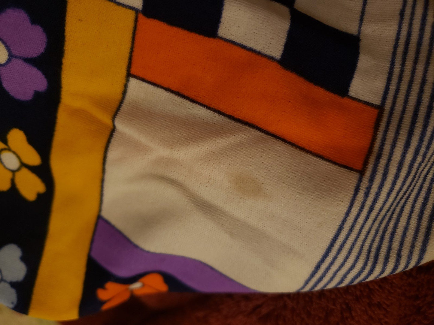 70s Geometric Dagger Collar Shirt