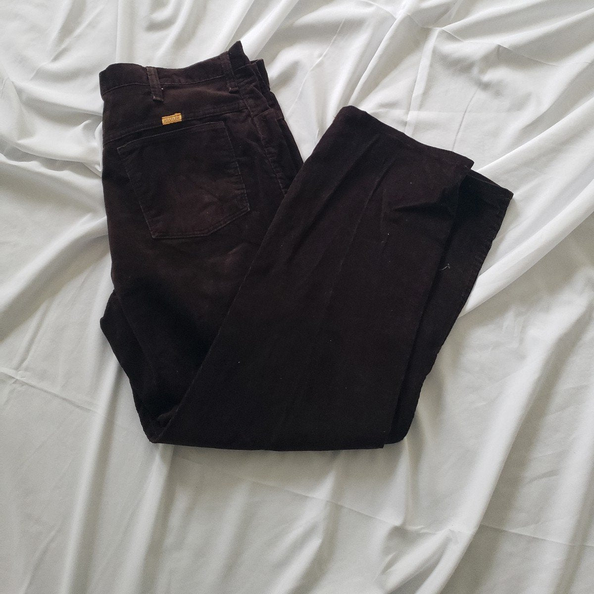 80s Brown Rustler Corduroy Pants