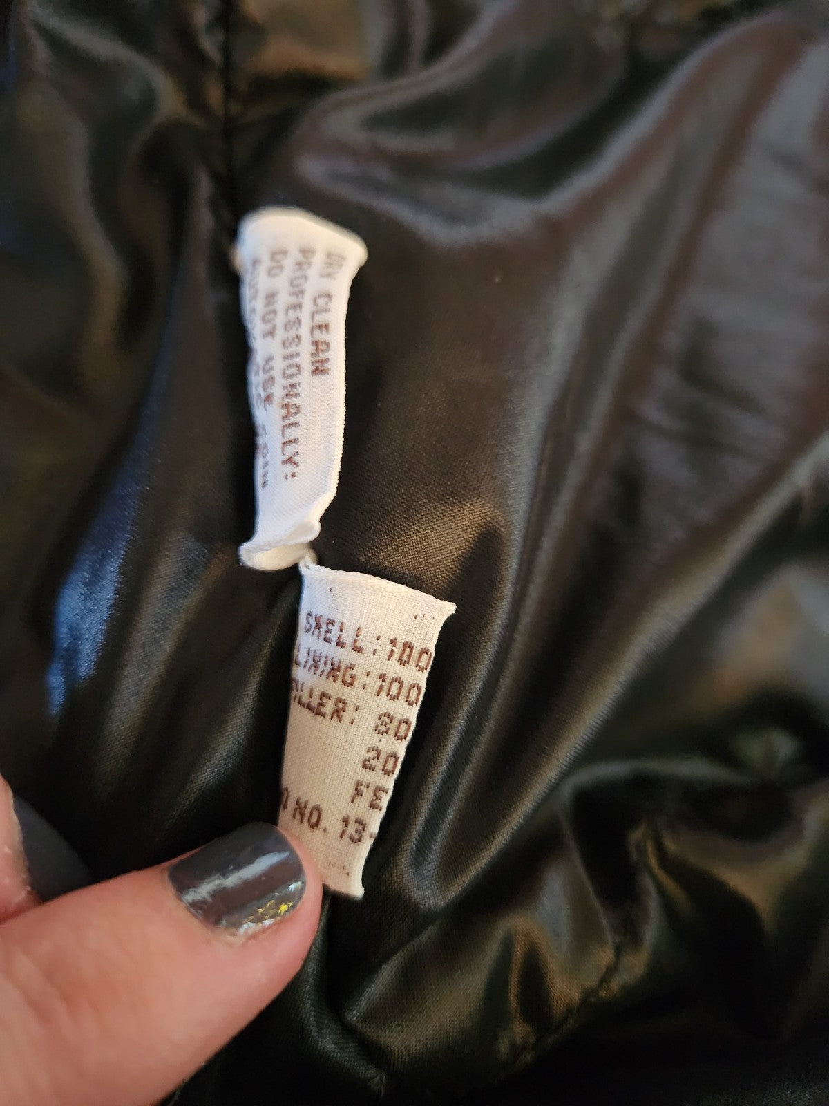 80s Mauve Down Filled Puffer Jacket