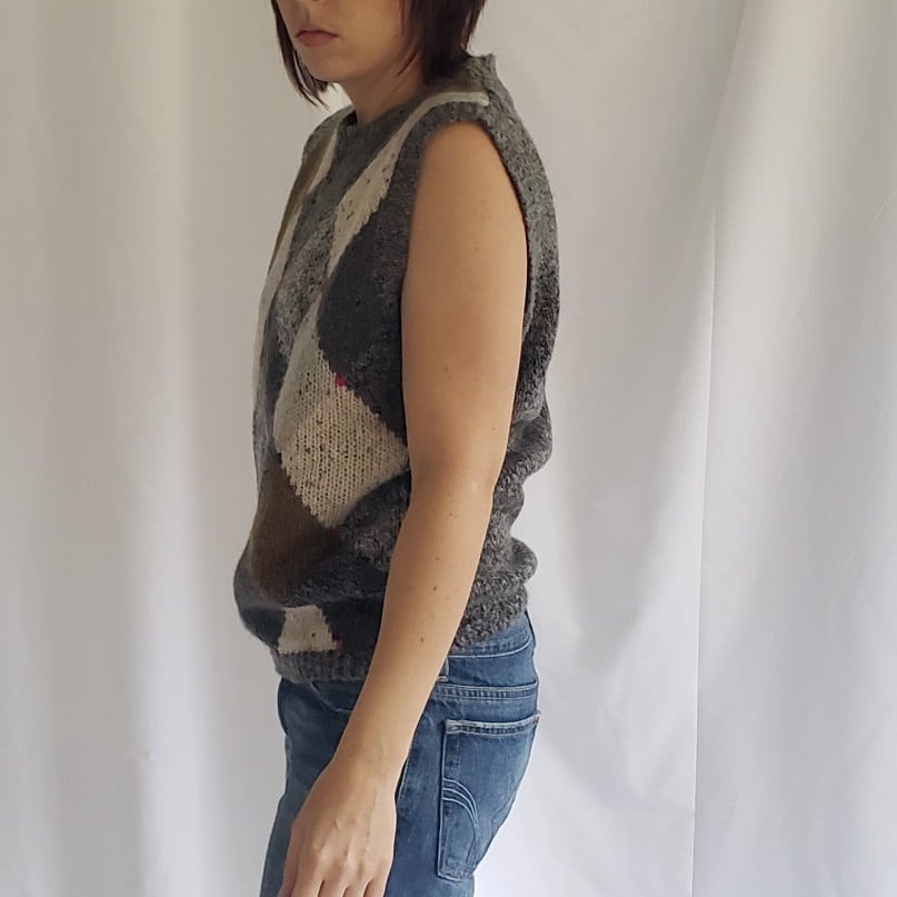 70s/80s Wool Blend Sweater Vest