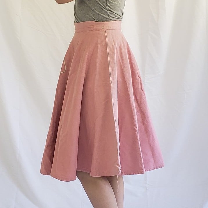 50s Pink Poodle Skirt