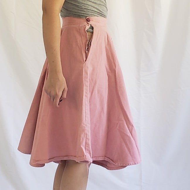 50s Pink Poodle Skirt