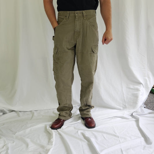 Y2K Wrangler Tan Work Pants