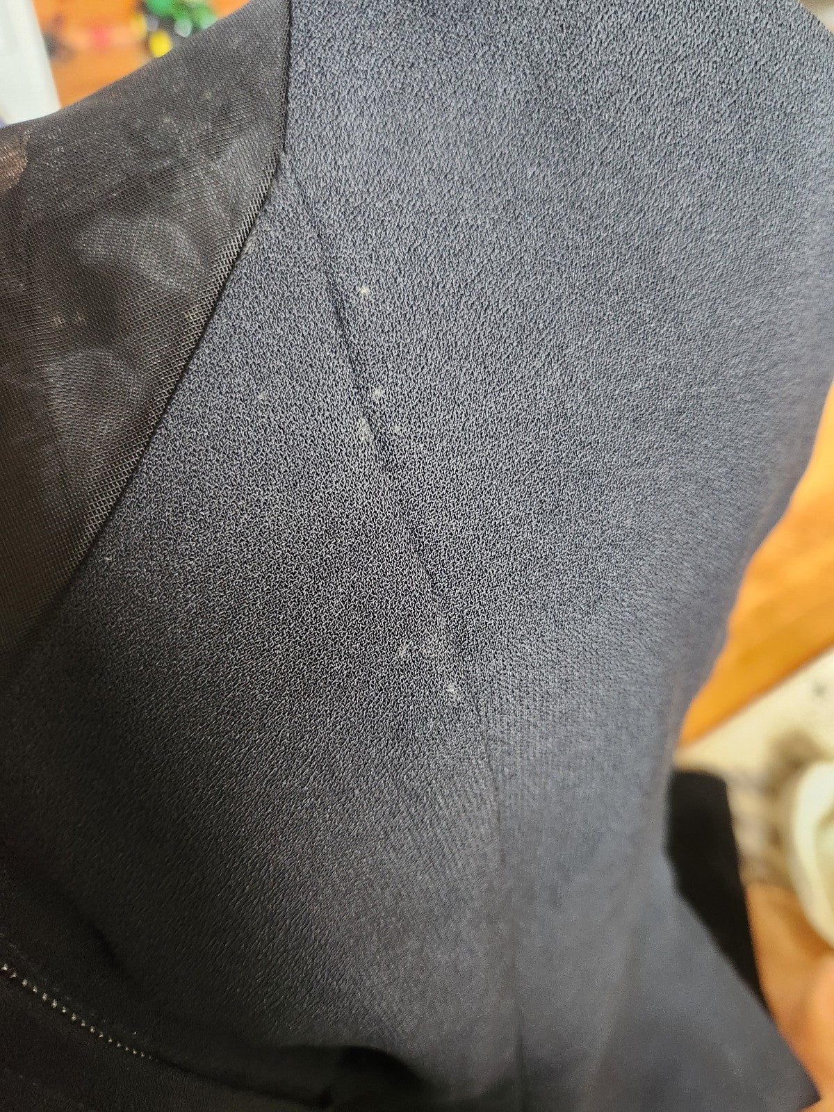 60s Black Sleeveless Cocktail Dress