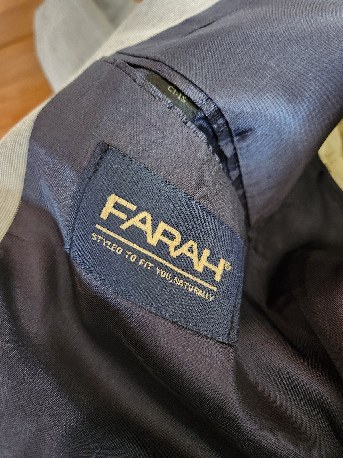 90s Blue and White Pinstripe Suit