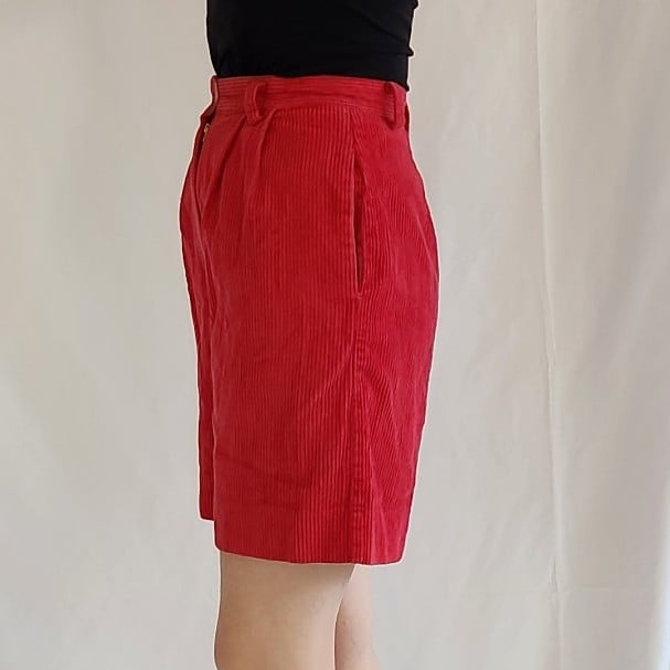 90s Abercrombie Pink Corduroy High Rise Shorts