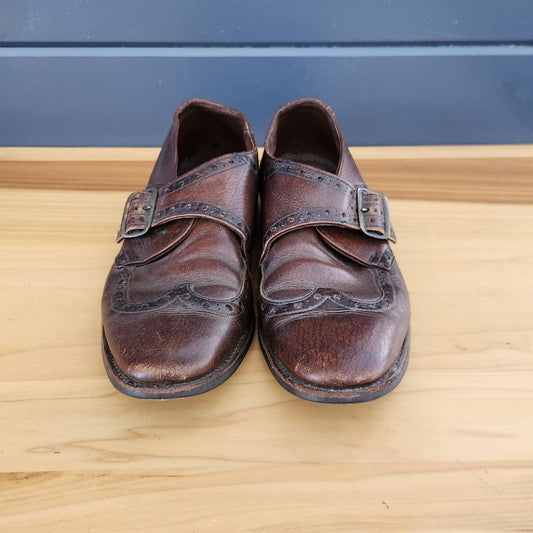 Vintage Brown Leather Oxfords