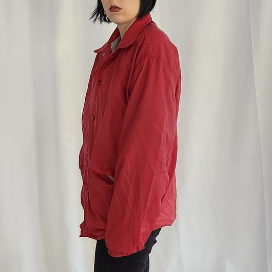 80s/90s Red Bank Windbreaker