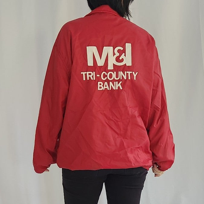 80s/90s Red Bank Windbreaker