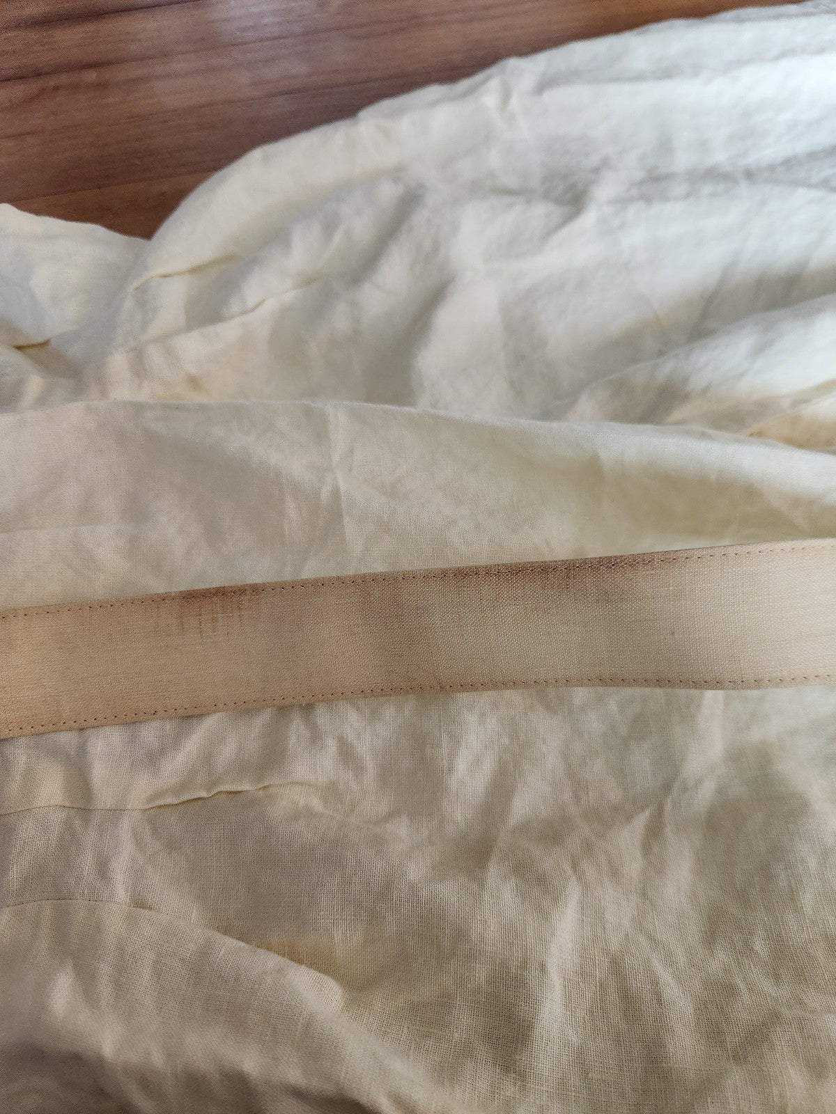 80s Cream Day Dress