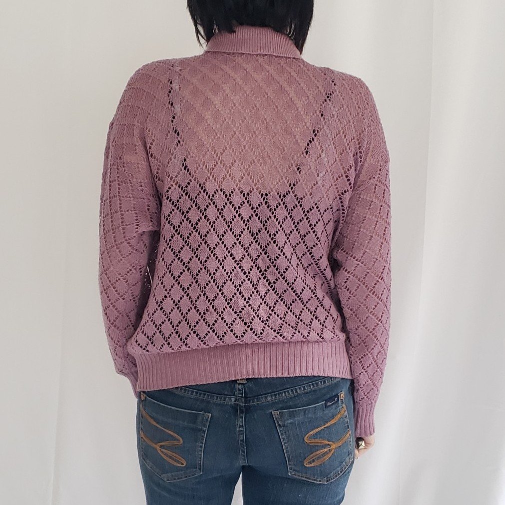 70s/80s Purple Cardigan