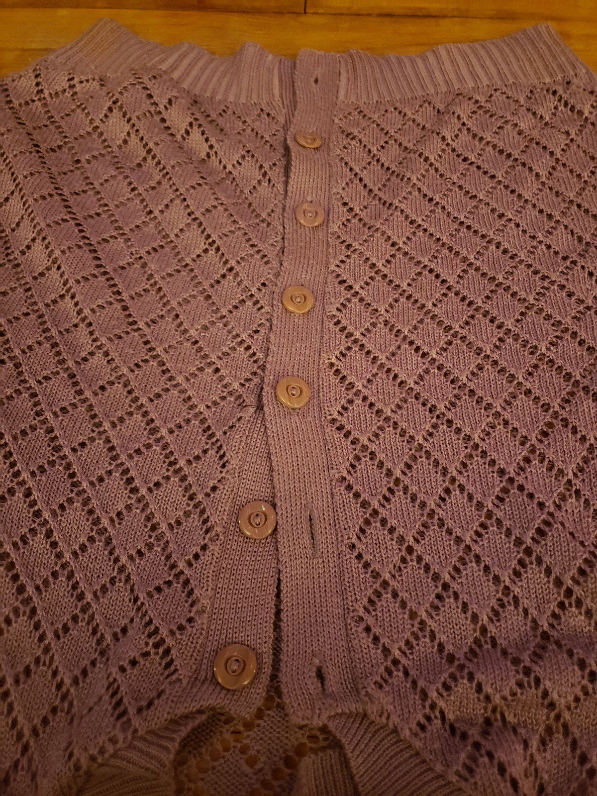 70s/80s Purple Cardigan
