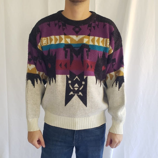 90s St John's Bay Southwest Inspired Sweater