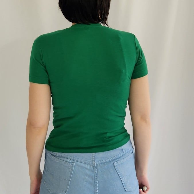 80s Green Soccer League Tee