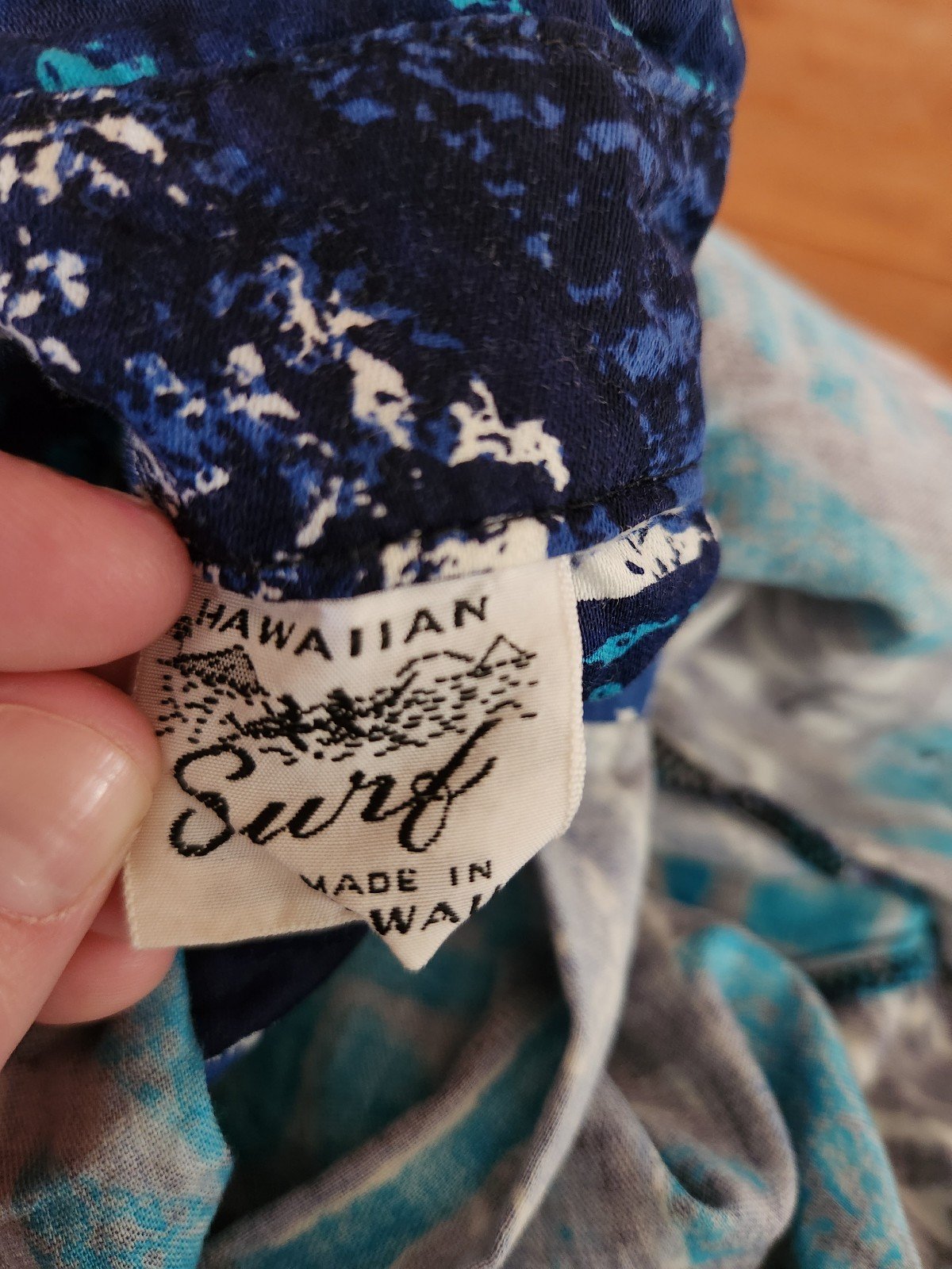 60s Blue Hawaiian Shirt