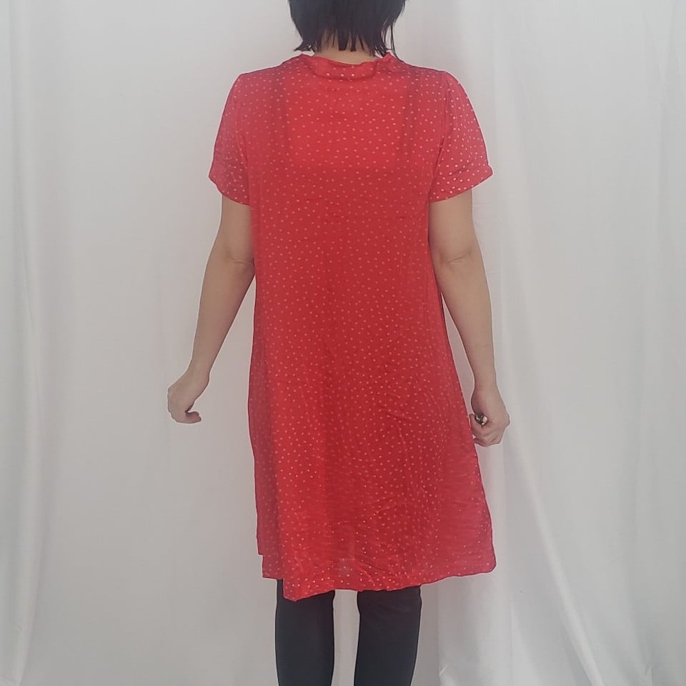 90s Red Polka Dot Nightgown