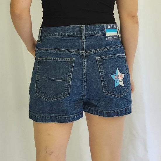 90s/Y2K BUM Equipment Denim Shorts