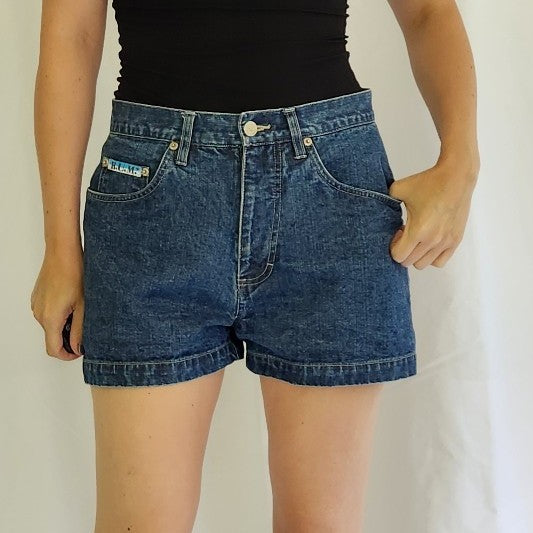 90s/Y2K BUM Equipment Denim Shorts