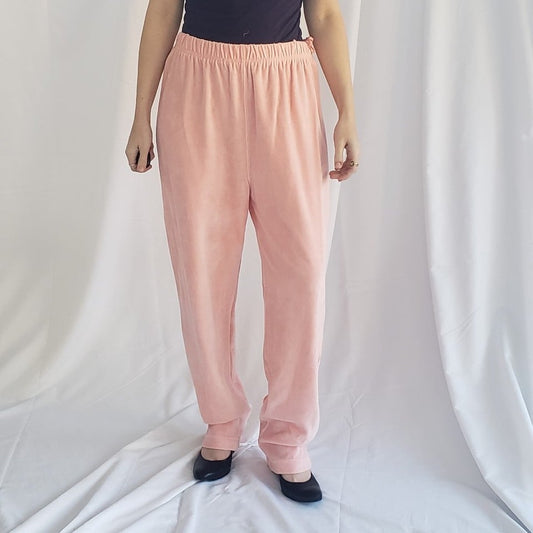 90s Deadstock Pink Terrycloth Sweatpants