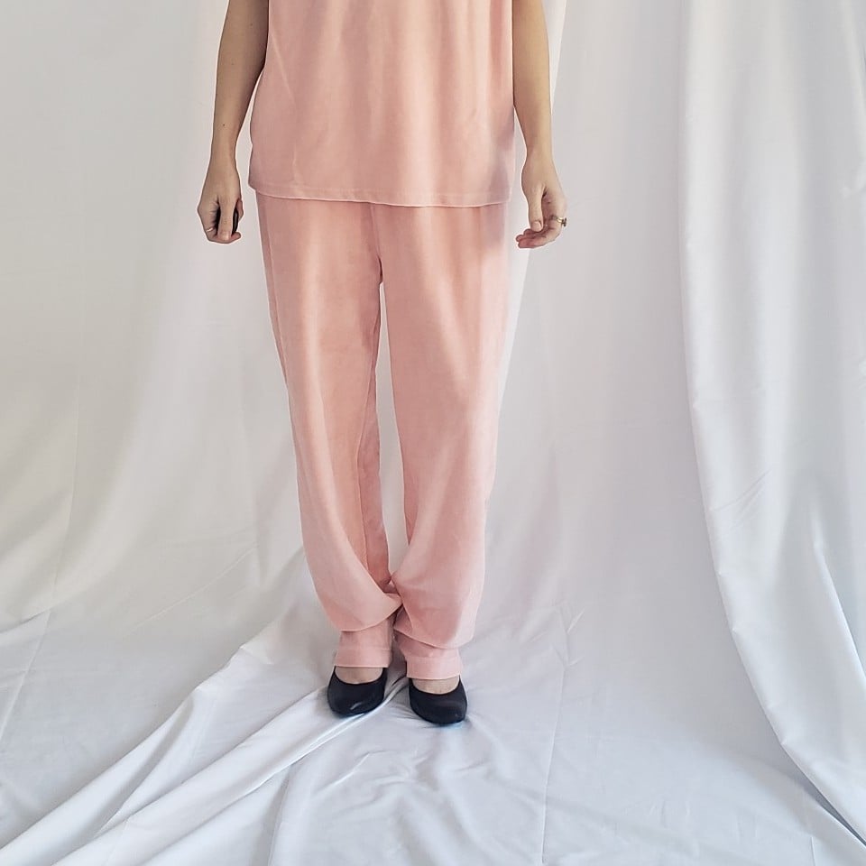 90s Deadstock Pink Terrycloth Sweatpants