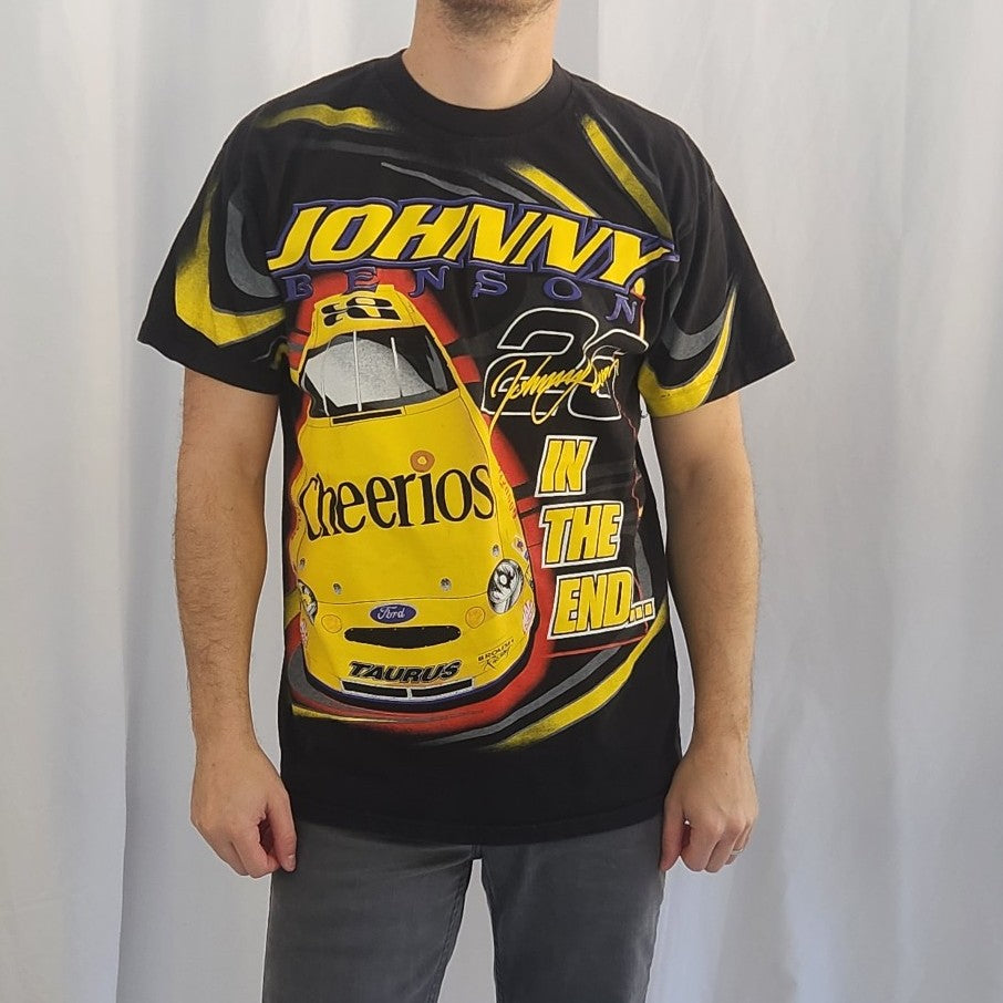 90s Johnny Benson Cheerios NASCAR Tee