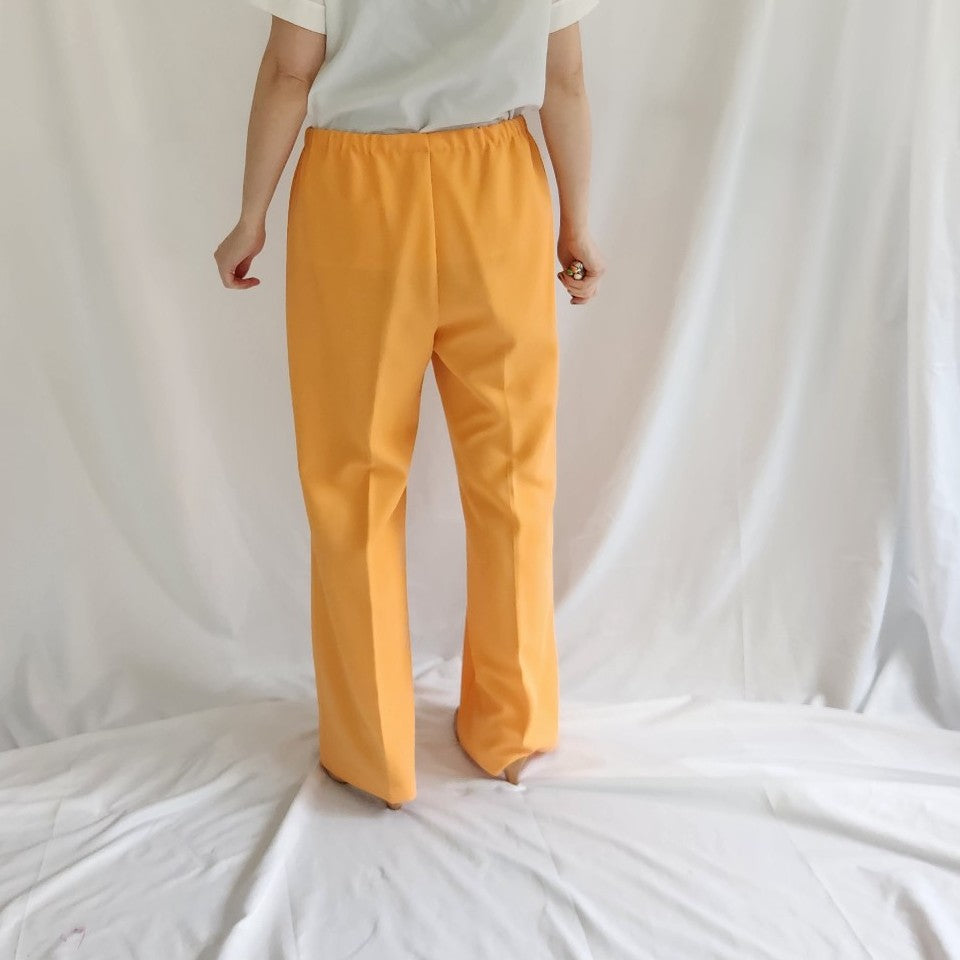 70s Orange Leisure Suit