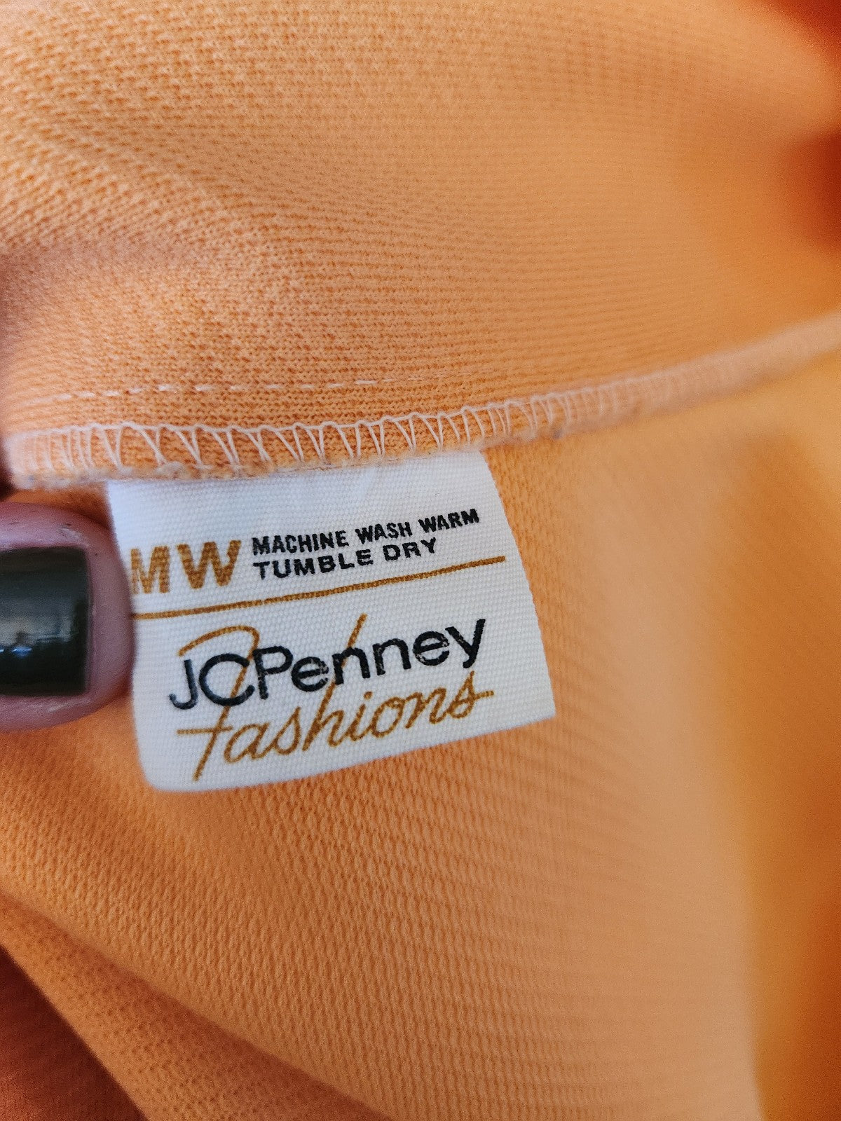 70s Orange Leisure Suit