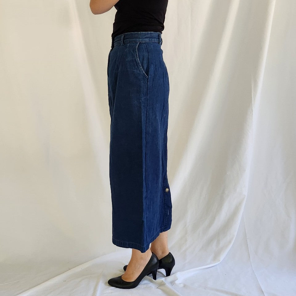 90s Denim Midi Skirt