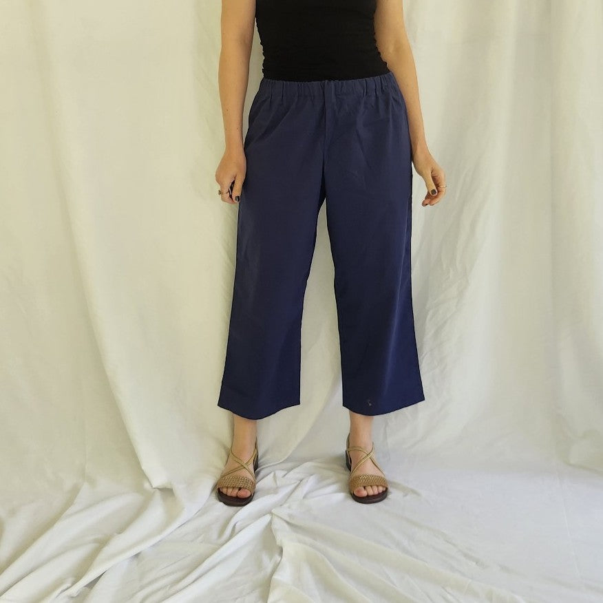 Vintage Home Made Blue Cropped Pants