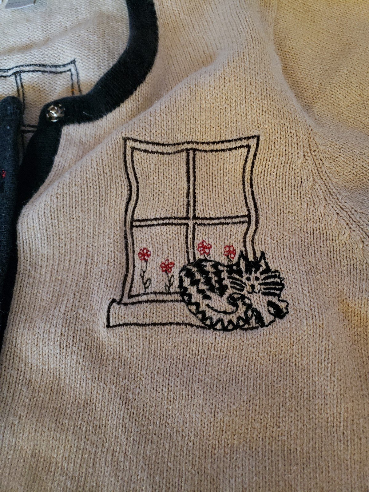 90s/00s Cat Cardigan