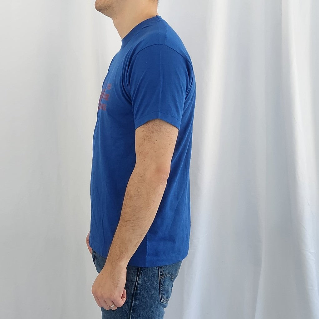 80s/90s Blue and Red Boy Scouts of America Tee