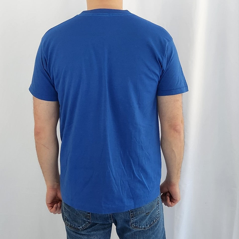 80s/90s Blue and Red Boy Scouts of America Tee